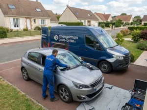 remplacement de pare-brise à domicile à Paris / ile de france
